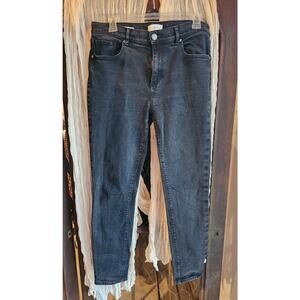 LOFT Black Denim Skinny Jeans